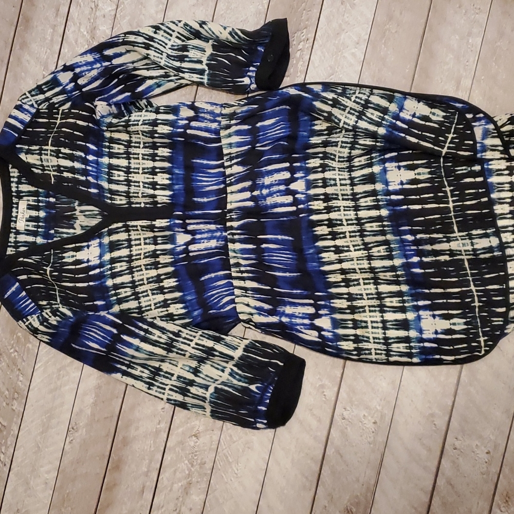 Parker 3/4 Sleeves Silk Dress